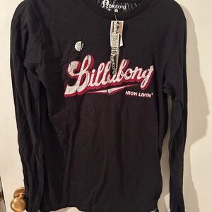 Vintage 2000’a Billabong Black Long Sleeve Shirt